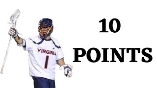 Connor Shellenberger 10 Points VS Georgetown NCAA Quarterfinal [upl. by Leirua484]