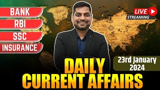 23rd January 2024 Current Affairs Today  Daily Current Affairs  News Analysis Kapil Kathpal [upl. by Landan]