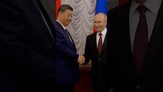 Russias Putin Meets Chinas Xi on Sidelines of BRICS Summit [upl. by Eolhc595]