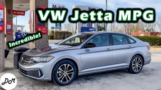 2023 Volkswagen Jetta 6MT – MPG Test  Realworld Highway Fuel Economy and Range [upl. by Reider]