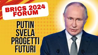 🇧🇷🇷🇺🇮🇳🇨🇳🇿🇦BRICS 2024 Le Visioni di Putin per il Mondo Economico [upl. by Fachini]