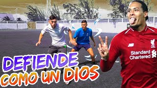 DEFIENDE COMO UN VERDADERO DIOS EN FÚTBOL  Ser Defensa 5 TIPS IMPRESCINDIBLES  Tutorial Fútbol [upl. by Alaj764]