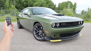 2022 Dodge Challenger Shaker 392 RT Scat Pack  Start Up Exhaust Test Drive and Review [upl. by Aniroz]