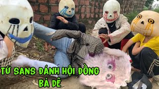 Anh Bốn Sans Cùng Đồng Bọn Kết Hợp Troll Bà Dê Tơi Tả [upl. by Eikciv]