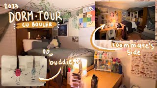 college dorm tour  cu boulder ･ﾟ✧･ﾟ✧ [upl. by Eintrok832]