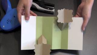 PU2 Spring Loaded Double Fold Popup Card [upl. by Avert]