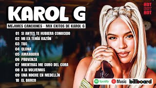 Karol G Grandes Éxitos Mix 2024  Lo Más Popular de Karol G  Canciones de Karol G [upl. by Airelav649]