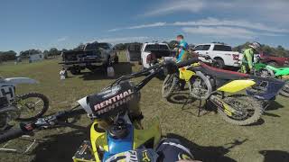 New 2018 Suzuki RMZ 450 Test Ride [upl. by Boigie917]