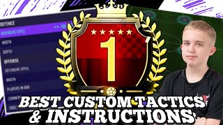 ANDERS VEJRGANG 5100 NEW META CUSTOM TACTICS amp INSTRUCTIONS w GAMEPLAY  FIFA 21 ULTIMATE TEAM [upl. by Baptiste297]