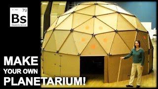 Make Your Own Cardboard Planetarium and Projector [upl. by Eibbil415]