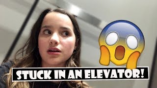 Stuck In An Elevator 😱 WK 3805  Bratayley [upl. by Brandyn]