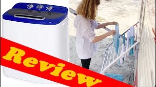 Best Choice Products portable washer review for RV camper [upl. by Pammie]