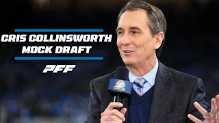 Cris Collinsworth Mock Draft Top 5  PFF [upl. by Jorrie]