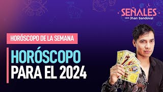 Programa especial Horóscopo para el año nuevo 2024  Señales con Jhan Sandoval [upl. by Herzen]