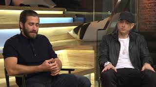 Uncomfortable Interview with Eminem and Jake Gyllenhaal [upl. by Udelle681]