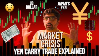 Market Crisis Yen Carry Trade Impact Explained 📉 [upl. by Ettesoj]