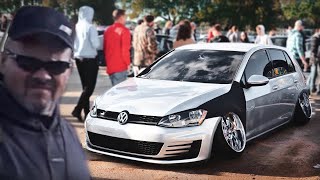 I TOOK MY CAMBERED GTI TO ITS FIRST CAR SHOW amp THIS HAPPENED [upl. by Idona373]