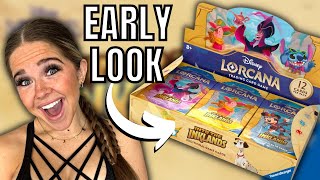 EARLY Lorcana Into The Inklands Booster Box Review [upl. by Anikat]