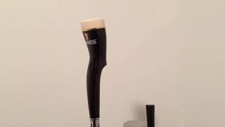 Guinness Kegerator Setup Parts and Pour [upl. by Akirdnuhs277]