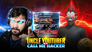 ANGRY UNCLE YOUTUBER CALL ME HACKER 😱🔥 SAMSUNG A3A5A6A7J2J5J7S5S6S7S9A10A20A30A50FF [upl. by Jacquet]