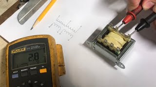 how to TEST a transformer to know if it’s good or bad [upl. by Seda]