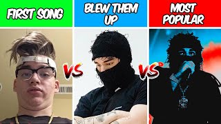 Rappers FIRST SONG vs THE SONG THAT BLEW THEM UP vs MOST POPULAR SONG 2024 EDITION [upl. by Mariya113]