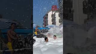 Hotel 🏨 Grand Uysal beach amp spa foam party [upl. by Atterys840]