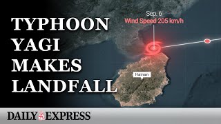 Typhoon Yagi China braces for destruction as Yagi makes landfall [upl. by Thane]