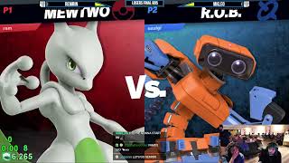 MkLeo ROB vs Remrin Mewtwo  FNS 190 Grand Finals  Bo5  26 Jan 24 [upl. by Cheung]