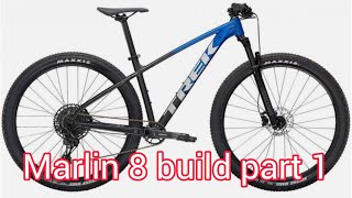 Trek Marlin 8 build series PART 1  All necessary upgrades for the perfect xc bike [upl. by Valoniah]