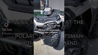 Check out the 2023 Polaris 570 Sportsman with Ride Command 🏁 polaris offroad polarissportsman [upl. by Ilrac486]