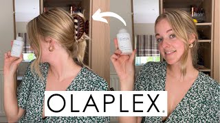 Olaplex no3 review on bleacheddamaged hair  First impressions on THICK hair [upl. by Torr]