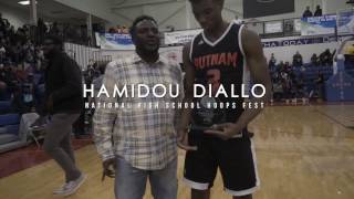 Hamidou Diallo DOMINATES National High School Hoops Fest INSANE DUNKS [upl. by Nnylecoj]