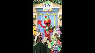 Elmos World Happy Holidays 2002 VHS [upl. by Felten]