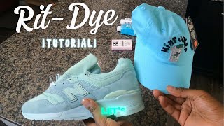 How I Changed the color of My hat Using Rit Dye  Tutorial  DIY Rit Dye color Remover Easy [upl. by Dnaltroc]