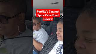 Portillos Caramel Spice Cake Food Review  Holidays [upl. by Vilhelmina]