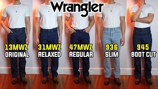 COMPLETE Guide To Wrangler Cowboy Cut Jeans 13MWZ 31MWZ 47MWZ 936 945 [upl. by Analad941]