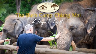 The Bush Camp Chiang Mai  Experience 2 Days Tour Package  Luxury tents Overlooking the Ping River [upl. by Tinaret]