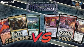 MTG Modern  Bring to Light Scapeshift vs Asmo Food  Hunter Burton Memorial Open  Round 10 [upl. by Tychonn709]