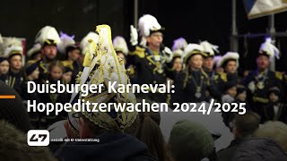 STUDIO 47 live  DUISBURGER KARNEVAL HOPPEDITZERWACHEN 20242025 [upl. by Vickey]