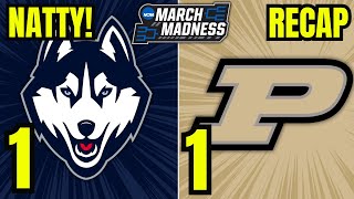 Purdue vs UConn Game Recap  2024 NCAA Tournament  UConn wins the National Championship [upl. by Zacherie]