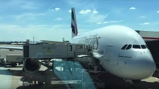 Emirates Airbus A380 Flight Experience EK002 London to Dubai [upl. by Antebi]