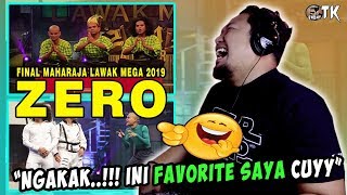 KELAKAR 😂 ZERO Maharaja Lawak Mega 2019  Final  REACTION [upl. by Rexanne]