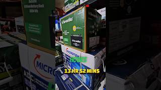 Lithium Inverter Battery vs Lead Acid  CHARGING TIME TEST  Suvastika Li100 With 1200wh shorts [upl. by Alexine633]