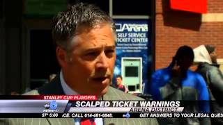 CBJ Playoffs Buyer Beware Picking Up Tickets from Scalpers [upl. by Arnie]