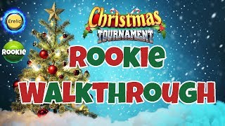 Golf Clash Christmas Tournament ROOKIE Walkthrough [upl. by Ecnarf78]