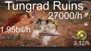 BDO Tungrad Ruins Awakening Nova 327AP 27000h 4birdsh 30min grind [upl. by Atekram]