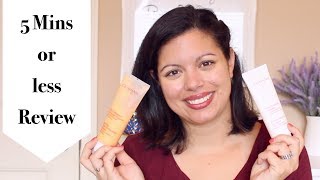 Clarins Cleanser Review 5 Minutes or less review  B Beautiful [upl. by Litch]