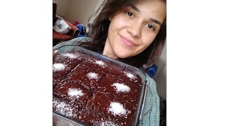 BROWNİ TADINDA ISLAK KEK 🍰 SHORTS KEK TATLI TARİFLER YEMEK [upl. by Poyssick]