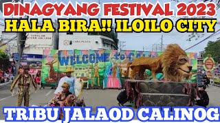 DINAGYANG FESTIVAL 2023 ILOILO CITY Tribu JALAUD CALINOG ILOILO Pasalamat [upl. by Rania]